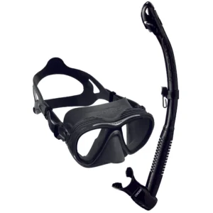 Ronilacki set Cressi quantum Mask & Itaca Ultra Dry-crno