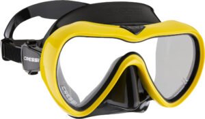 Ronilačka maska Cressi a1 anti fog (zuto)