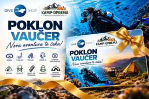 Vaučer Diveshop Kamp Oprema